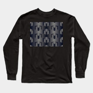 Black cubes Long Sleeve T-Shirt